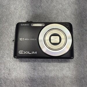 Casio Digital Camera Exilim EX-Z1050 10.1MP Black For Parts Untested